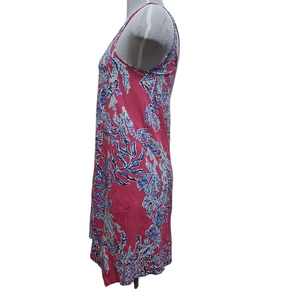 Lilly Pulitzer Samba Monterey Racerback Pima Cotton Pink Multi-color Size XS - Picture 4 of 12